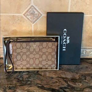 COACH wristlet